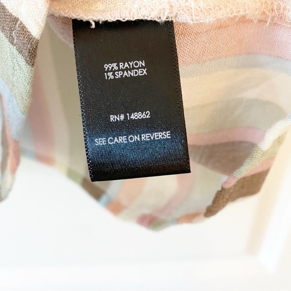 TORRID Slub Button Up Striped Short Sleeve Beach Shirt - Picture 10 of 11